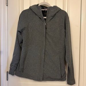 Kirkland fleece lined hooded zip up jacket